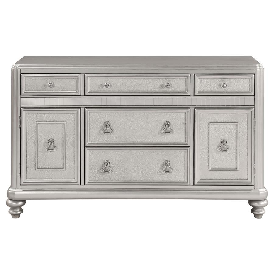 Coaster Fine Furniture Bling Game - Dining Sideboard Buffet Cabinet - Metallic Platinum | Meri Furniture