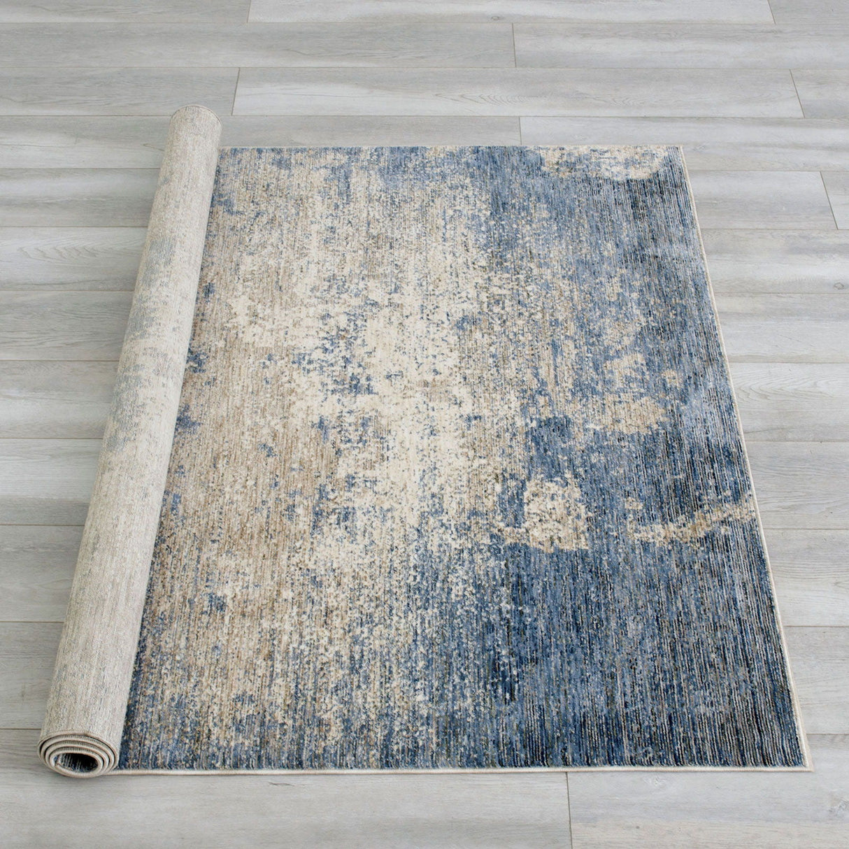 Payas - 5' x 7' Area Rug - Blue / Multi