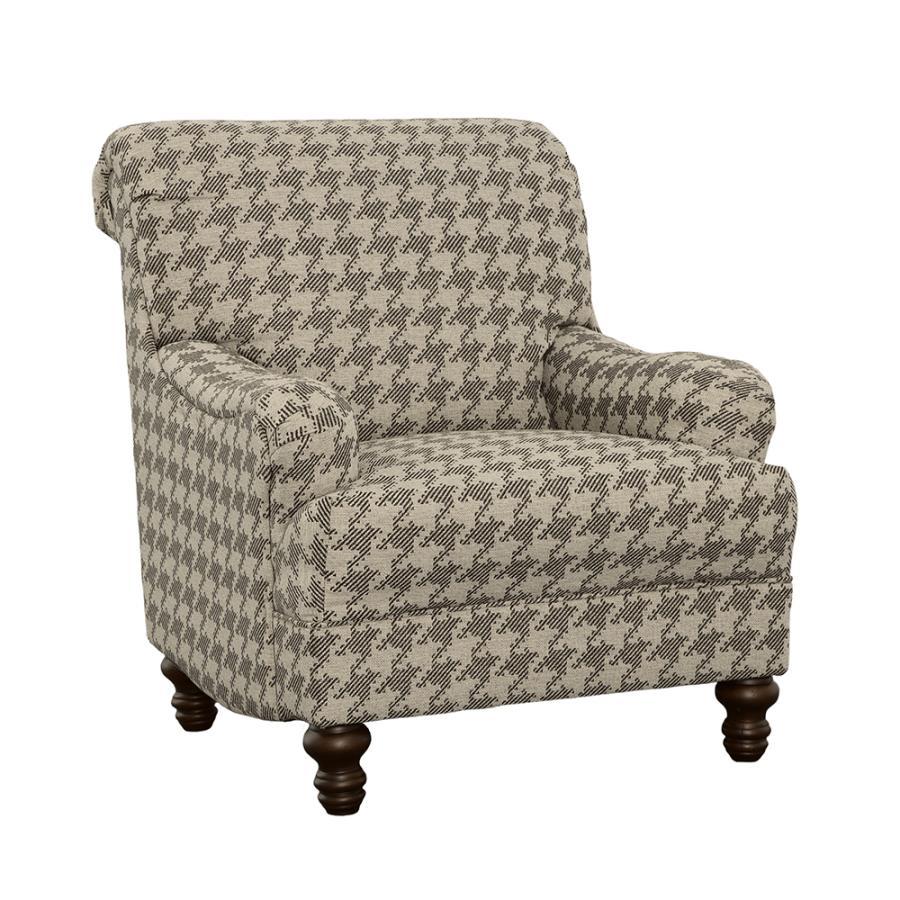 Coaster Fine Furniture Glenn - Upholstered English Arm Accent Chair | Meri Furniture