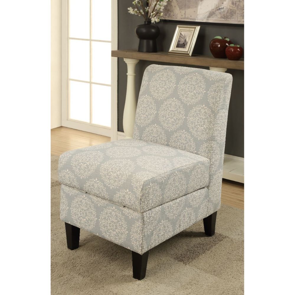 ACME Ollano II - Accent Chair - Pattern Fabric | Meri Furniture