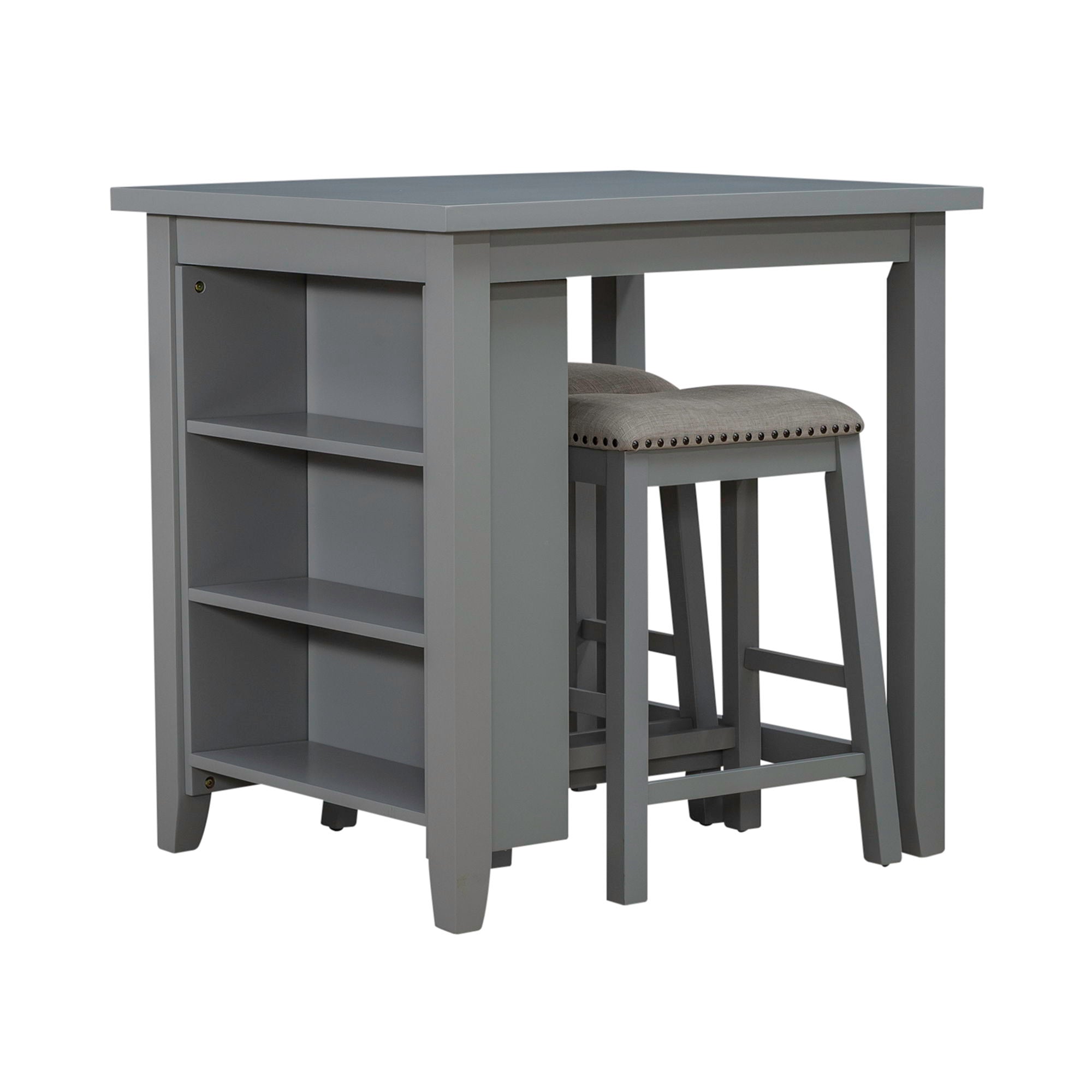 Liberty Furniture Brook Creek - 3 Piece Counter Set | Meri Furniture