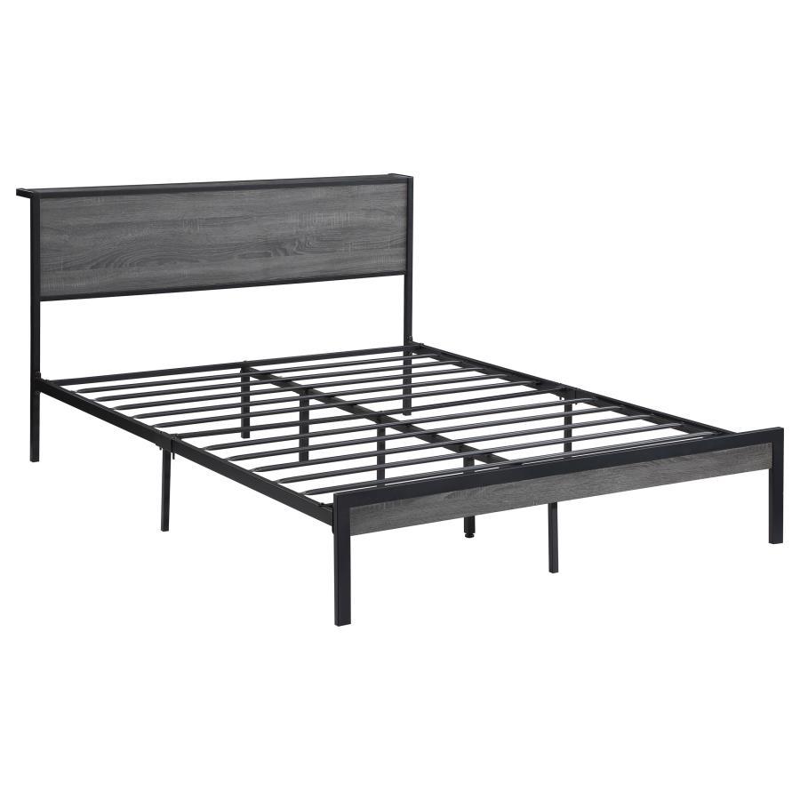 Coaster Fine Furniture Ricky - Metal Panel Bed | Meri Furniture