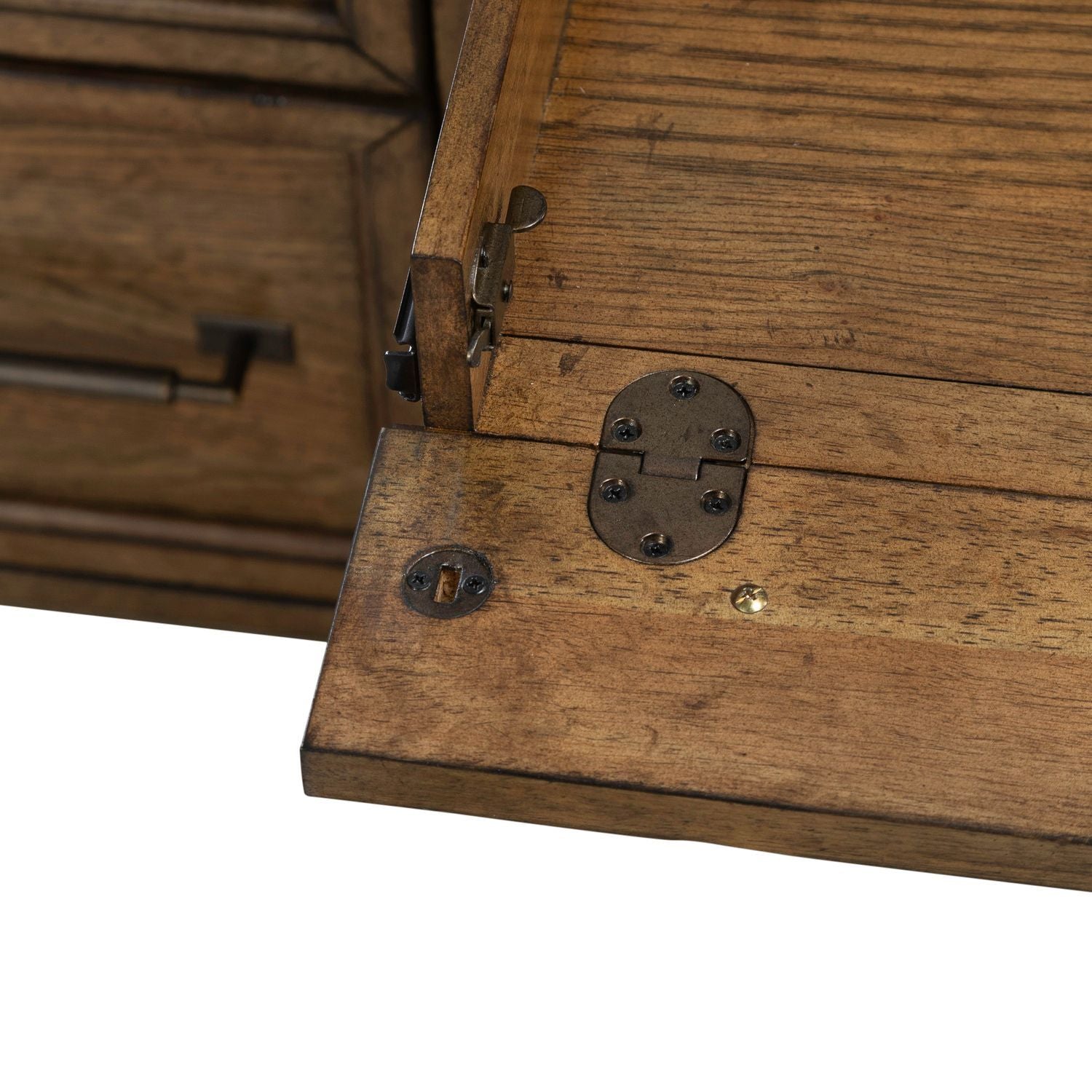 Carolina Park - Jr Executive Desk - Brown