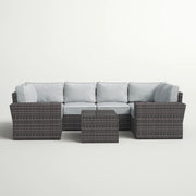 Stylish Wicker Patio Set Table