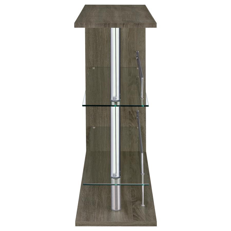 Coaster Fine Furniture Prescott - Rectangular 2-Shelf Bar Unit | Meri Furniture