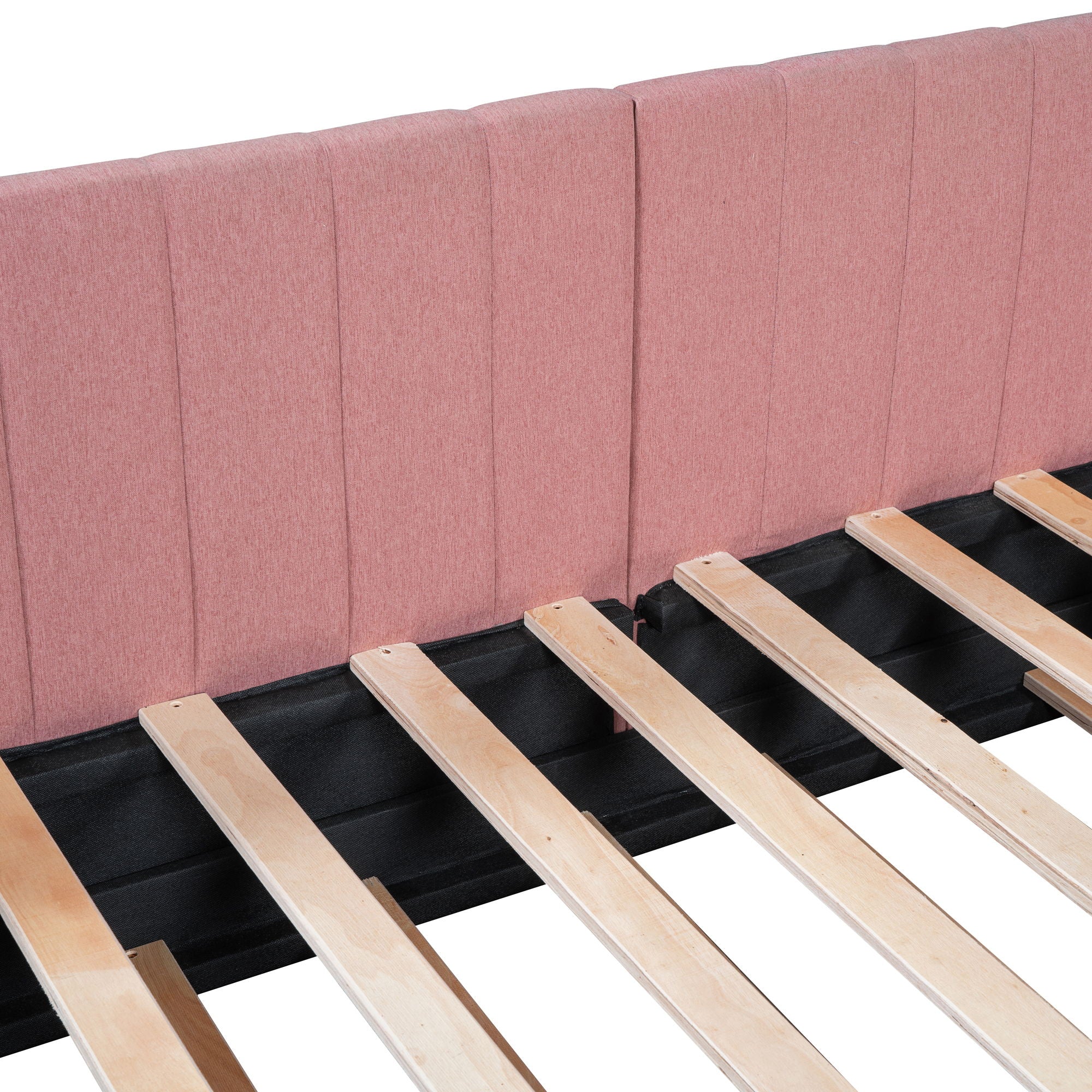 Upholstered Daybed, Sofa Bed Frame, No Box Spring Needed