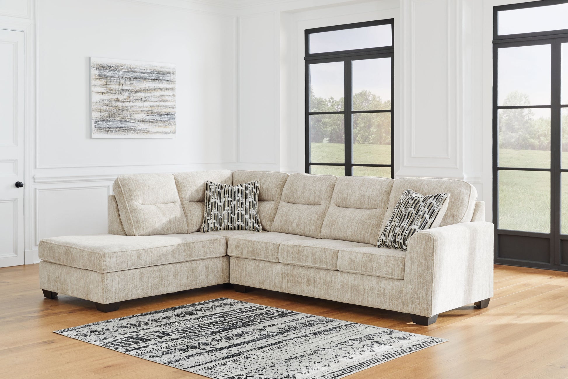 Signature Design by Ashley® Lonoke - Sectional | Meri Furniture