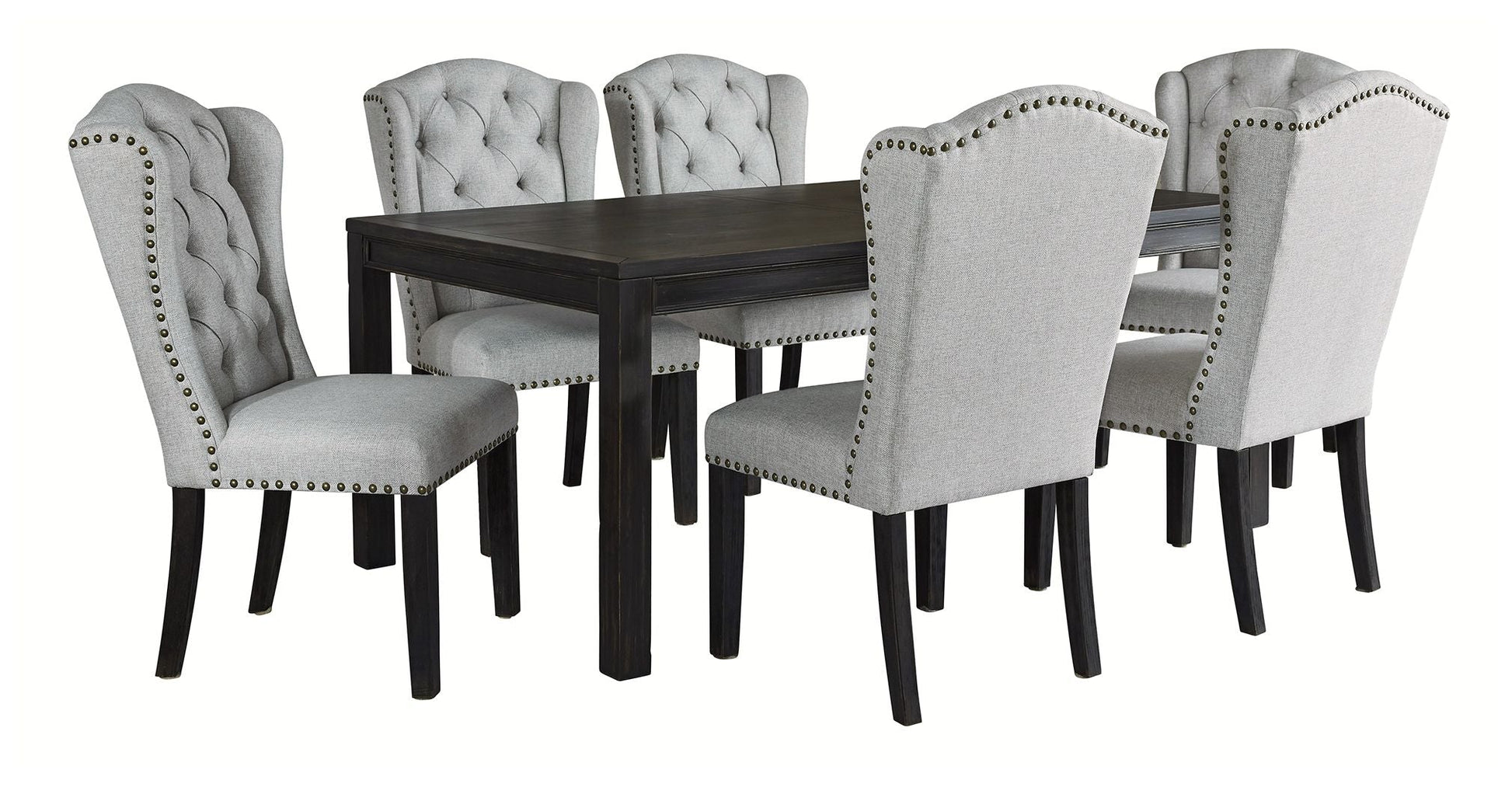 Signature Design by Ashley® Jeanette - Rectangular Dining Room Table | Meri Furniture