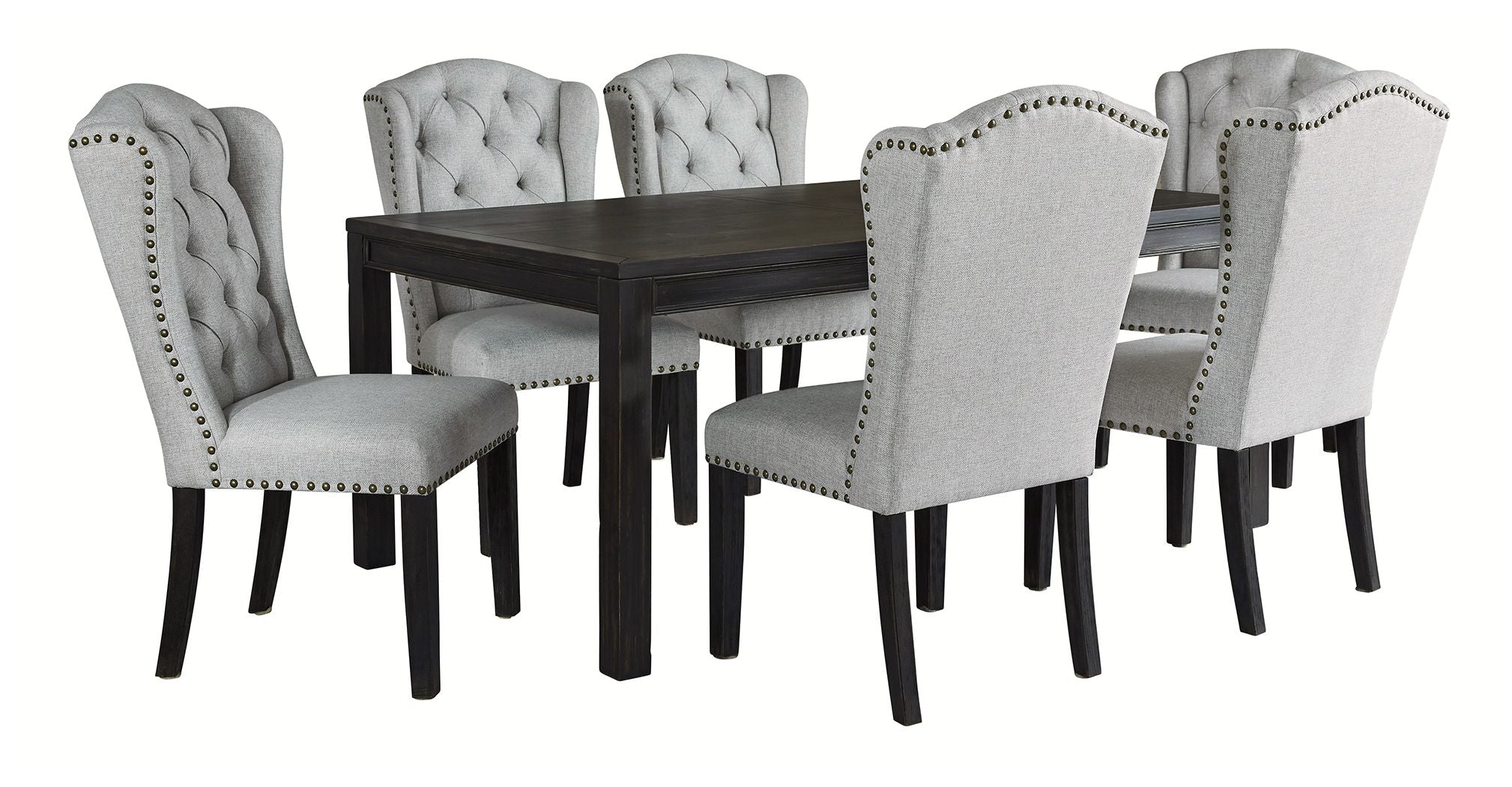 Signature Design by Ashley® Jeanette - Rectangular Dining Room Table | Meri Furniture