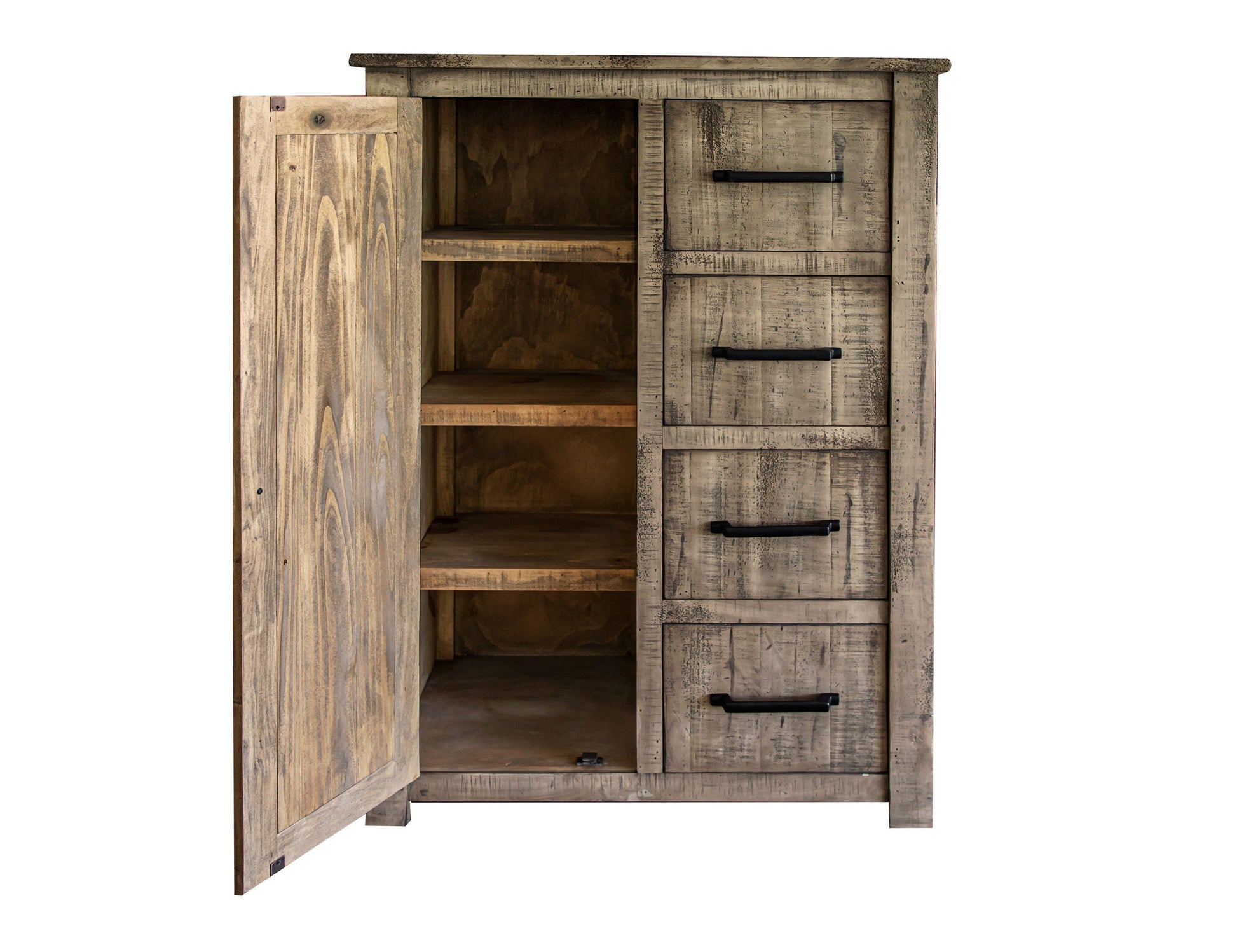 International Furniture Direct Cozumel - Chest - Ligh Brown | Meri Furniture