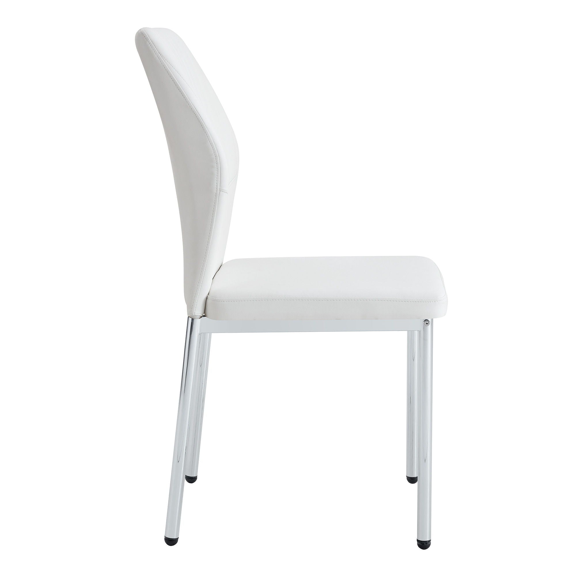 Luxury Simple High Resilience Dining Chair With Metal Legs