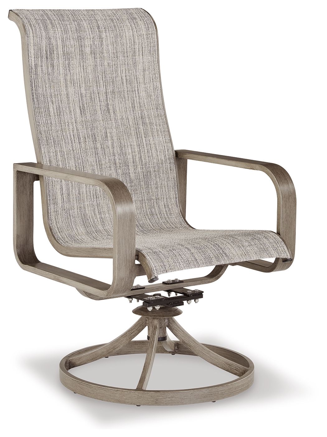 Signature Design by Ashley® Beach Front - Sling Swivel Chair | Meri Furniture