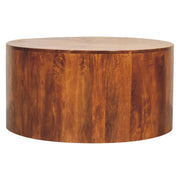Round Coffee Table - Chestnut