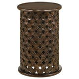 Krish - Round Wood Side Table