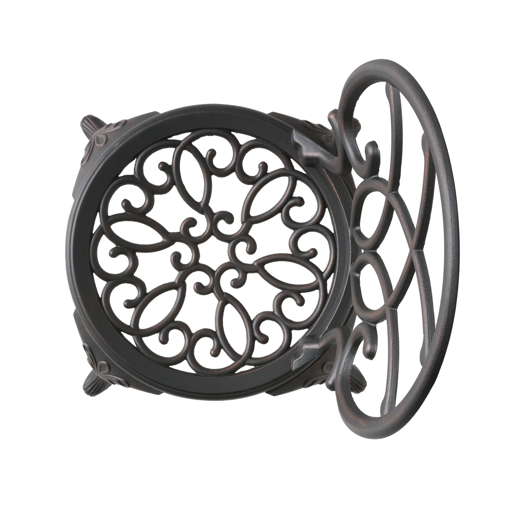 Charleston 3 Pieces Cast Bistro Set - Copper