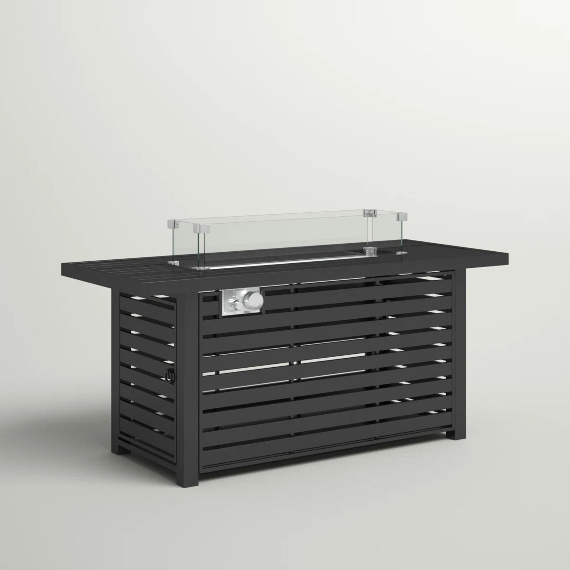 Propane Outdoor Fire Pit Table With Lid Versatile Fuel Options