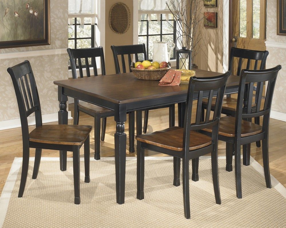 Signature Design by Ashley® Owingsville - Dining Room Table Set | Meri Furniture