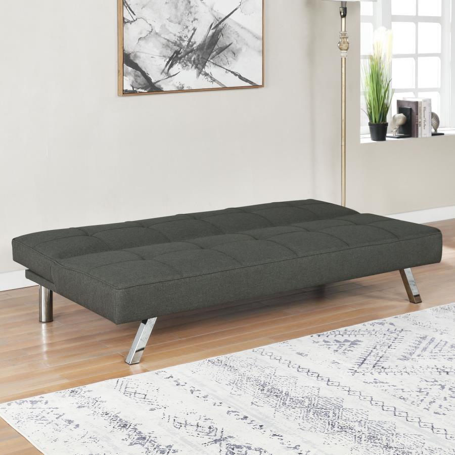 Coaster Fine Furniture Joel - Upholstered Tufted Convertible Sofa Bed | Meri Furniture