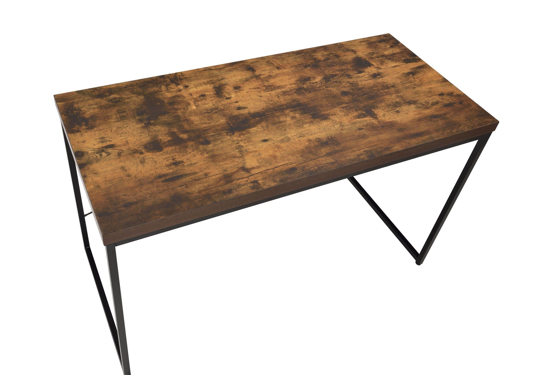 ACME Bob - Console Table - Weathered Oak & Black Finish | Meri Furniture