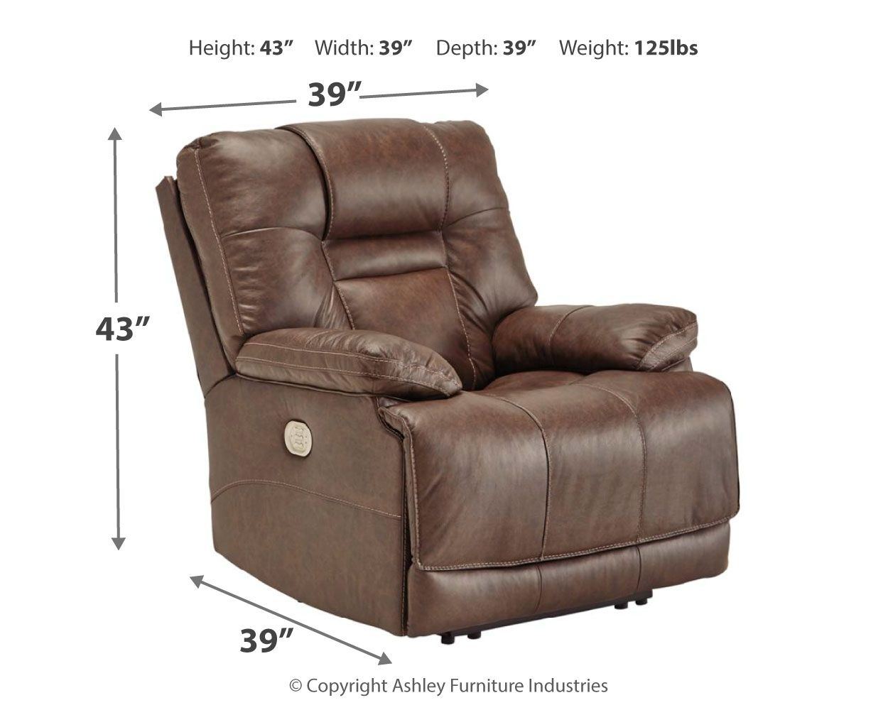 Ashley Furniture Wurstrow - Power Recliner | Meri Furniture