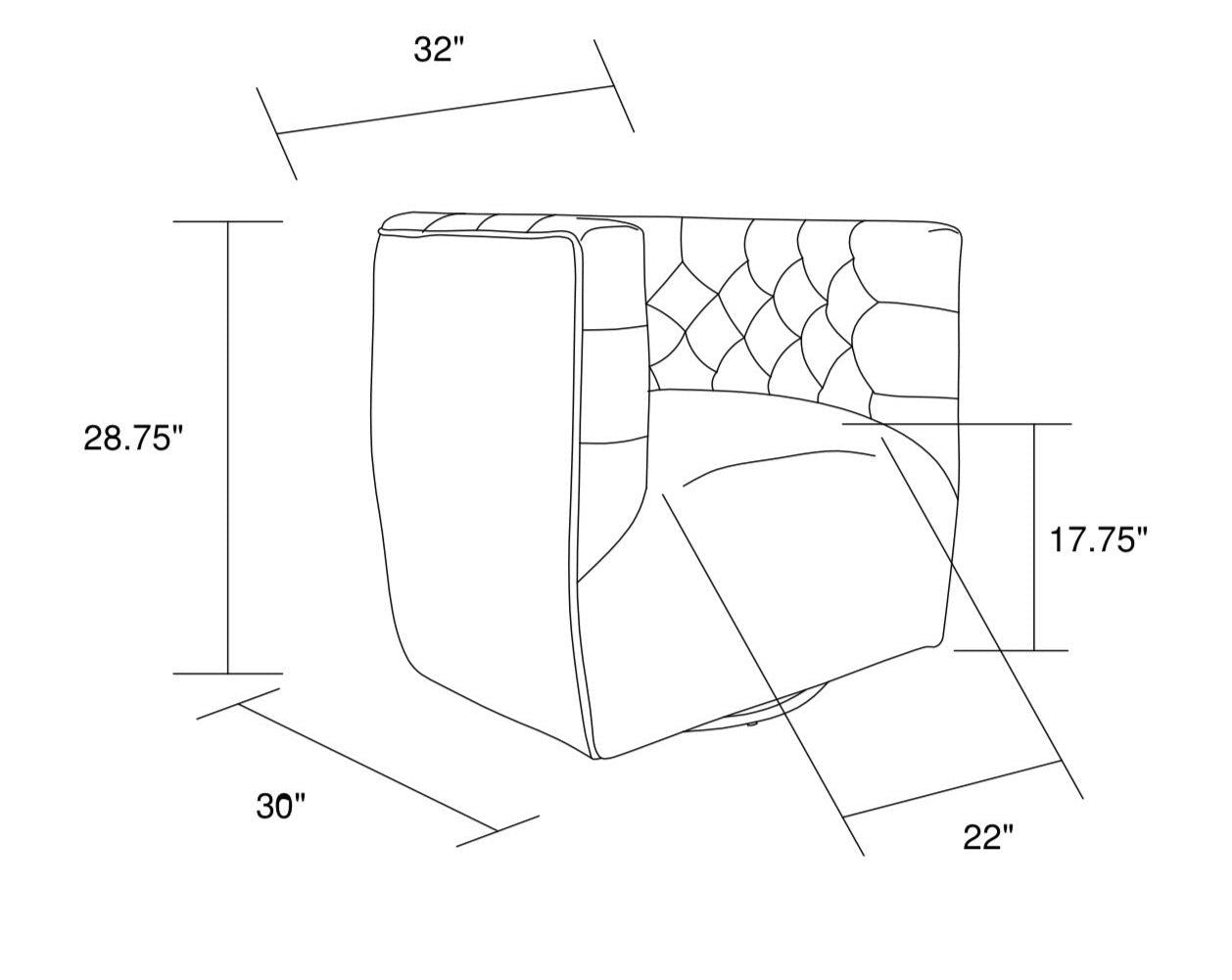 Delaney - Ergonomic Design Swivel Chair