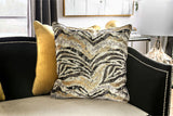 Furniture of America Maya - Sofa - Black / Beige | Meri Furniture