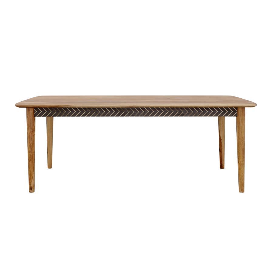 Coaster Fine Furniture Partridge - Rectangular Dining Table - Natural Sheesham | Meri Furniture