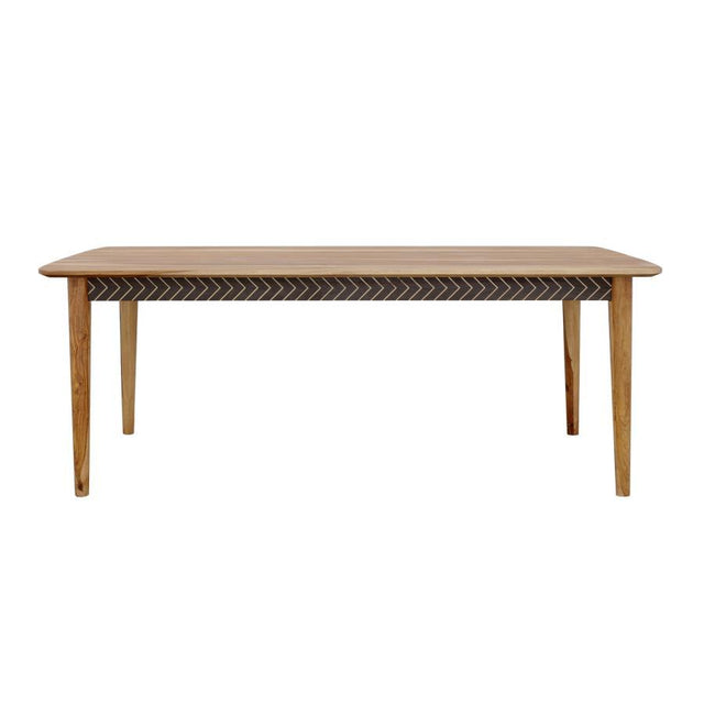 Coaster Fine Furniture Partridge - Rectangular Dining Table - Natural Sheesham | Meri Furniture