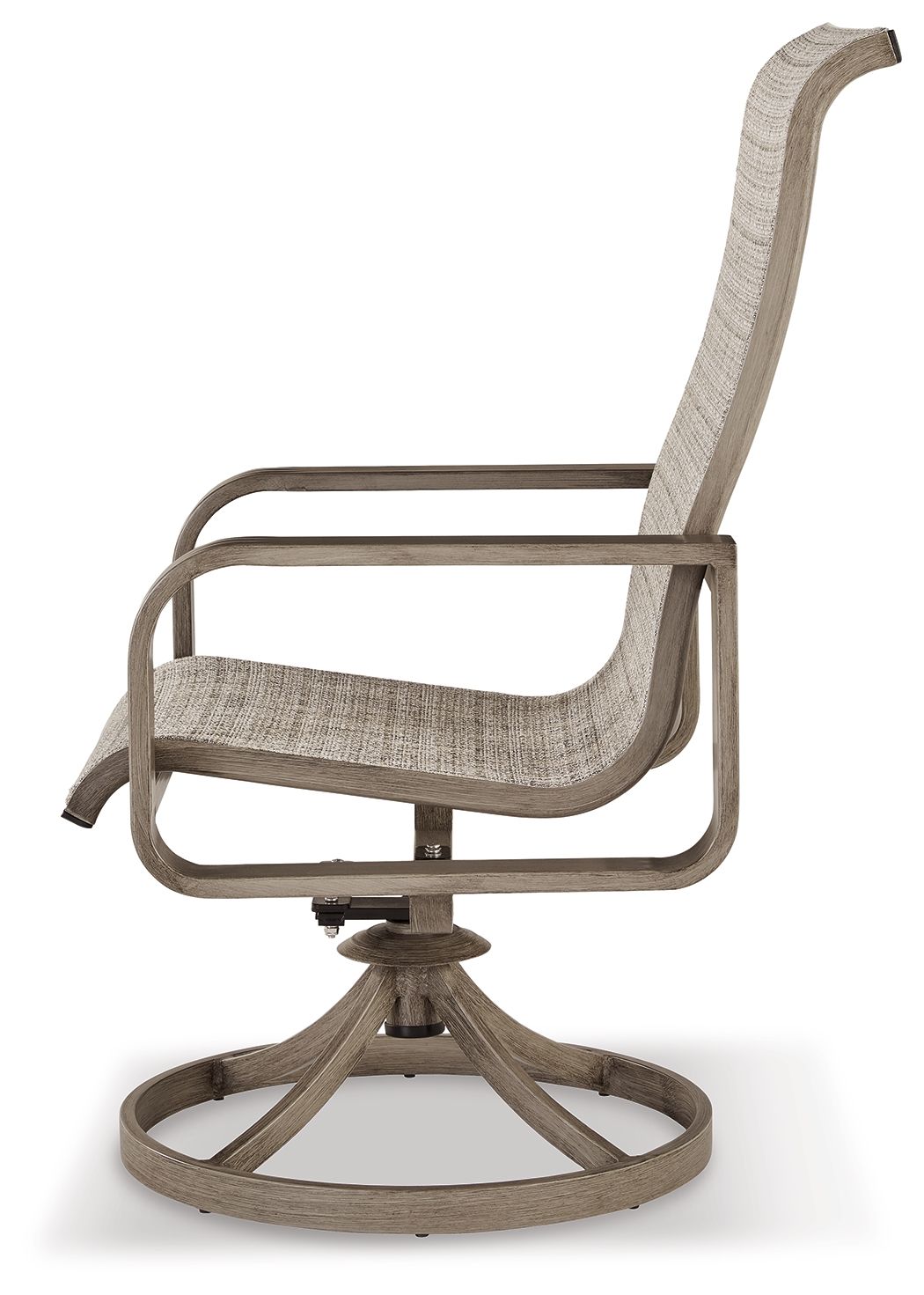Signature Design by Ashley® Beach Front - Sling Swivel Chair | Meri Furniture