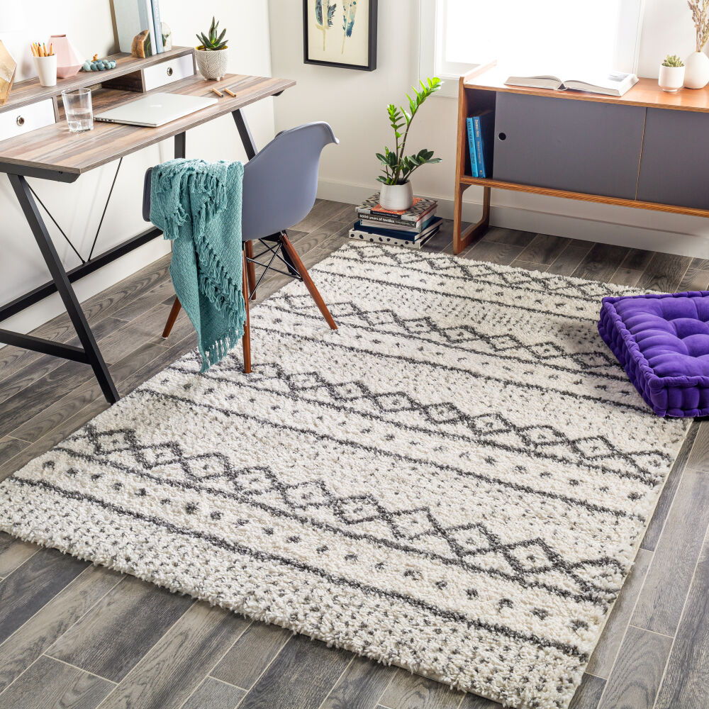Deluxe Shag Machine Woven Rug