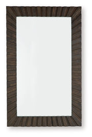 Advin - Accent Mirror - Dark Brown