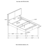 Dorian - Upholstered Panel Bed