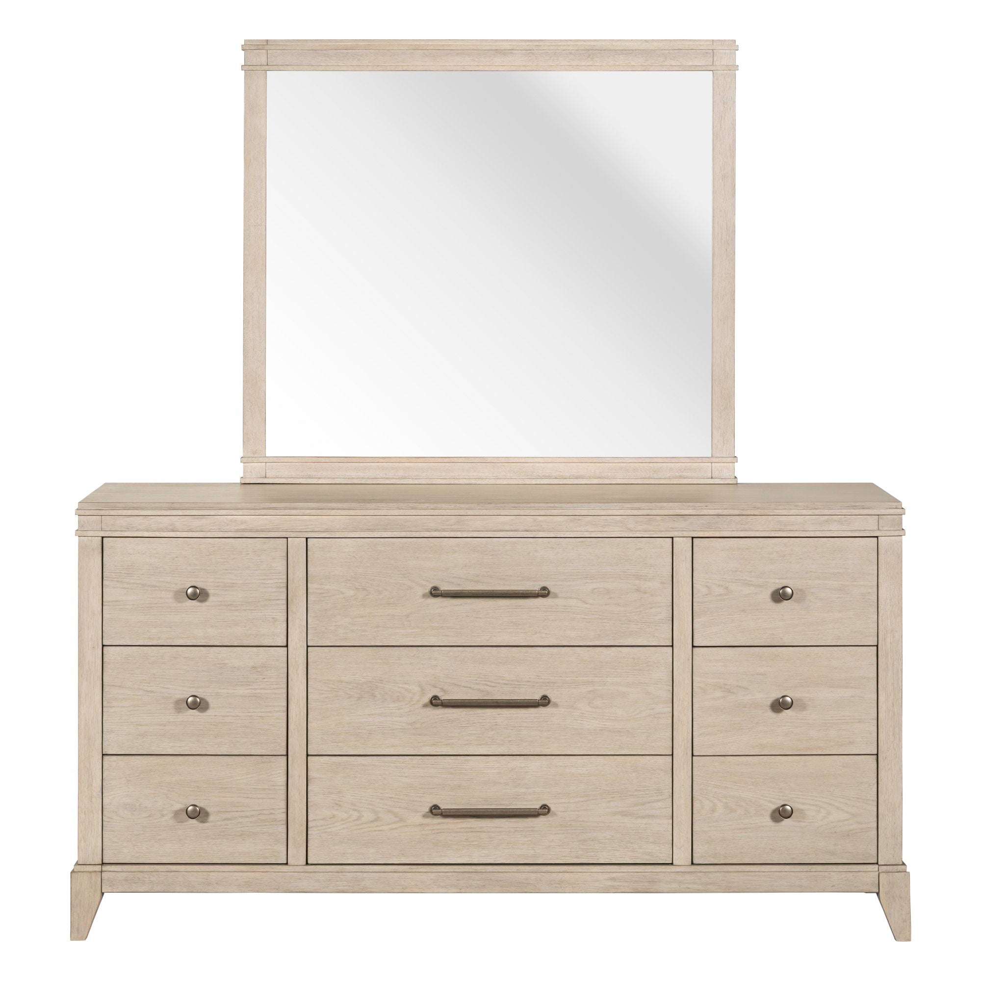 New Haven - Dresser & Mirror - White