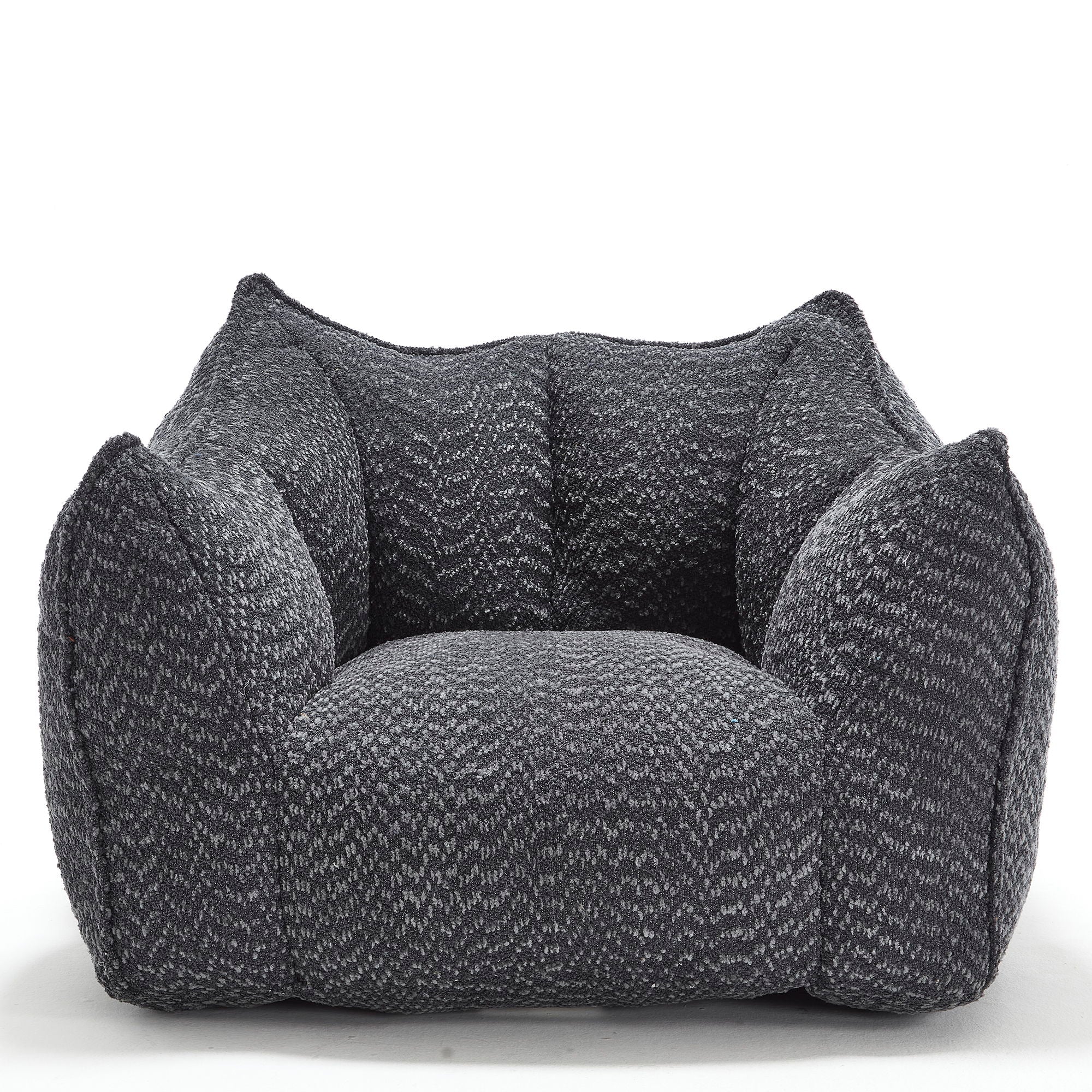 Comfortable Chenille Sofa Chairs With Highly Resilient Foam For Living Rooms And Bedrooms