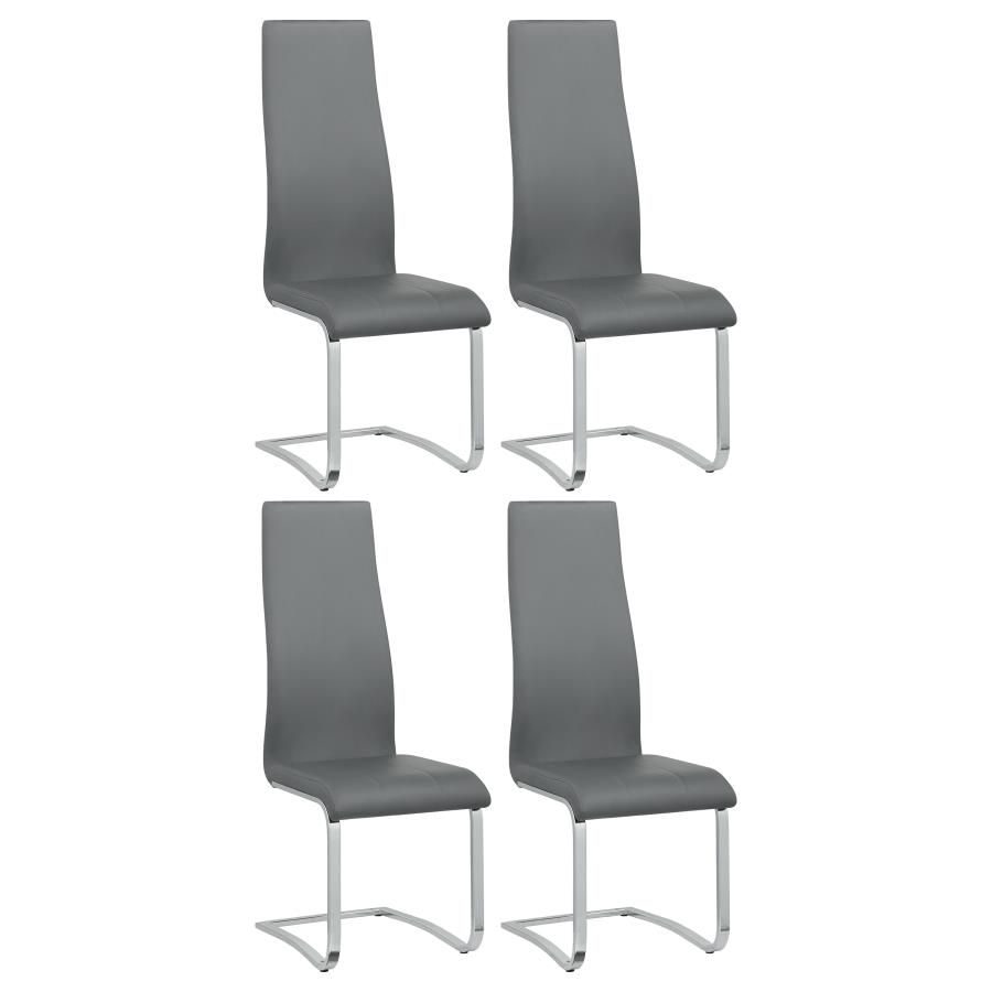 Coaster Fine Furniture Montclair - High Back Dining Chairs (Set of 4) | Meri Furniture