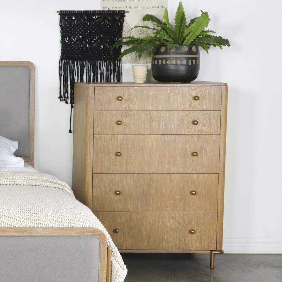 Coaster Fine Furniture Arini - 5-Drawer Bedroom Chest | Meri Furniture
