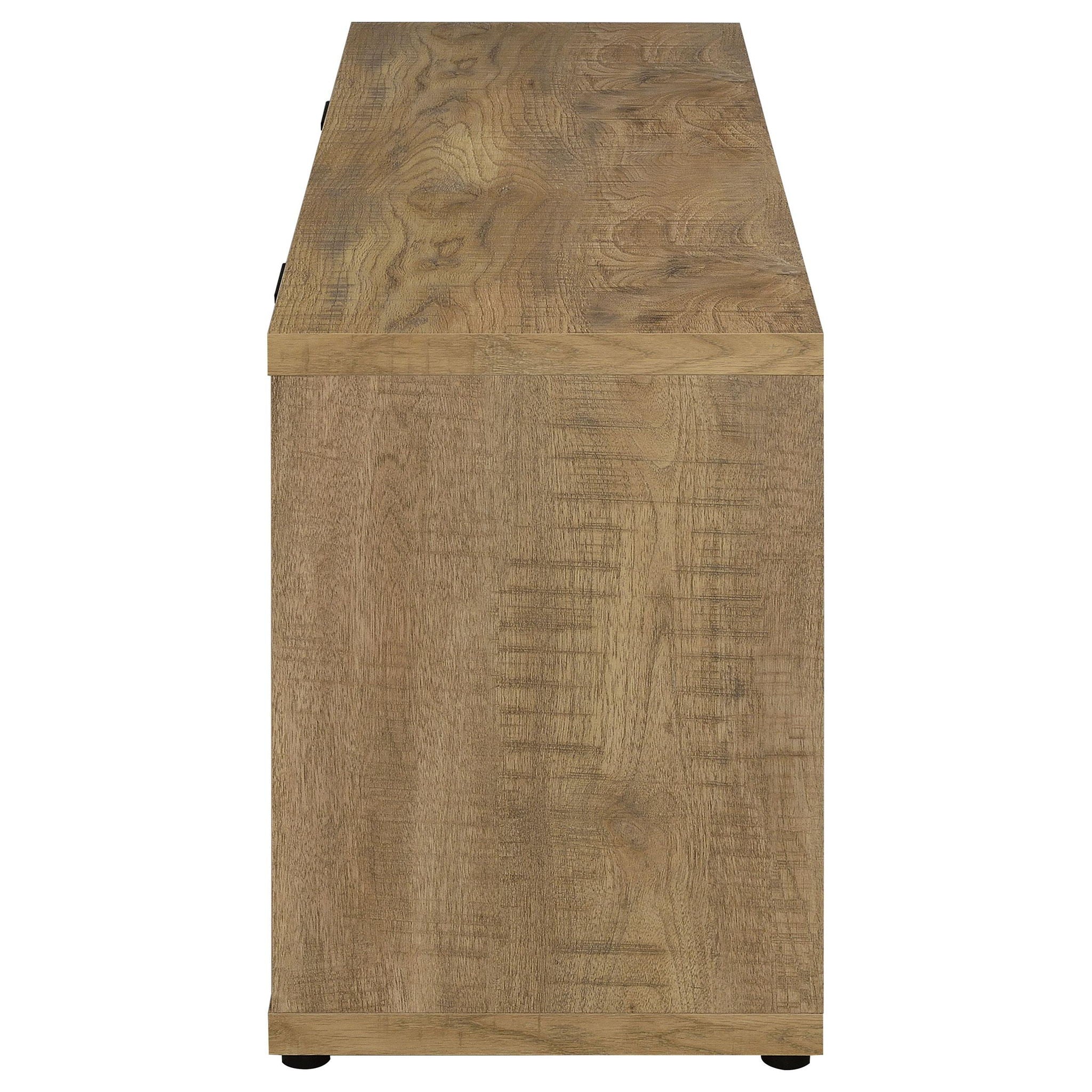 Tabby 4-door Engineered Wood 60-inch TV Stand Mango