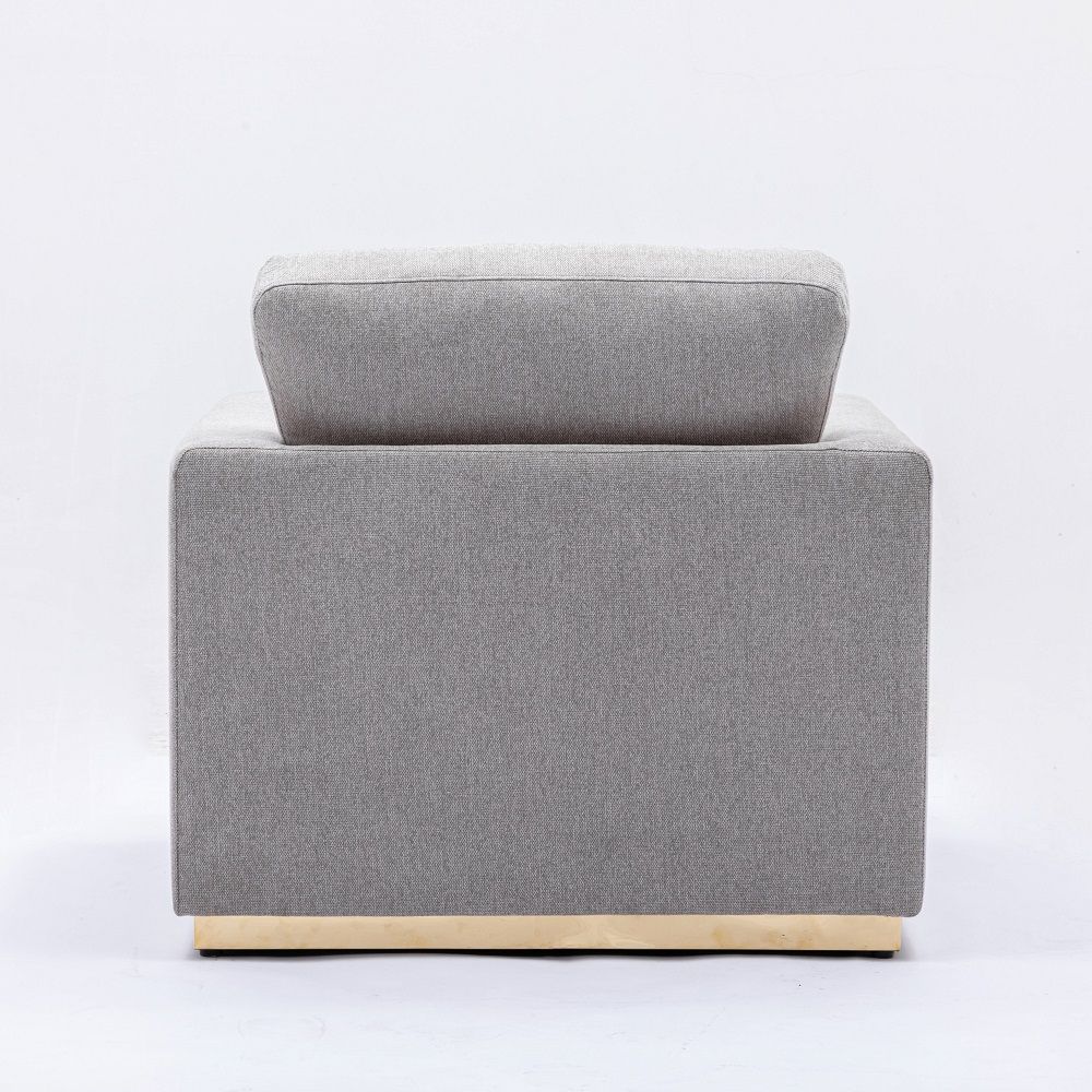 Valin - Chair - Gray Linen