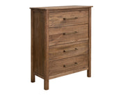 International Furniture Direct Olimpia - Chest - Towny Brown | Meri Furniture