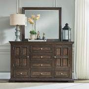 Liberty Furniture Big Valley - Dresser & Mirror | Meri Furniture