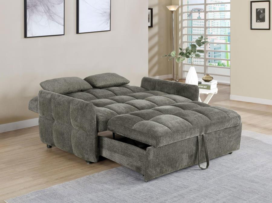 Coaster Fine Furniture Cotswold - Upholstered Convertible Sleeper Sofa Bed | Meri Furniture