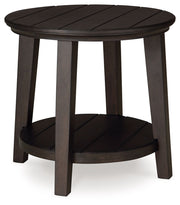 Signature Design by Ashley® Celamar - Dark Brown - Round End Table | Meri Furniture