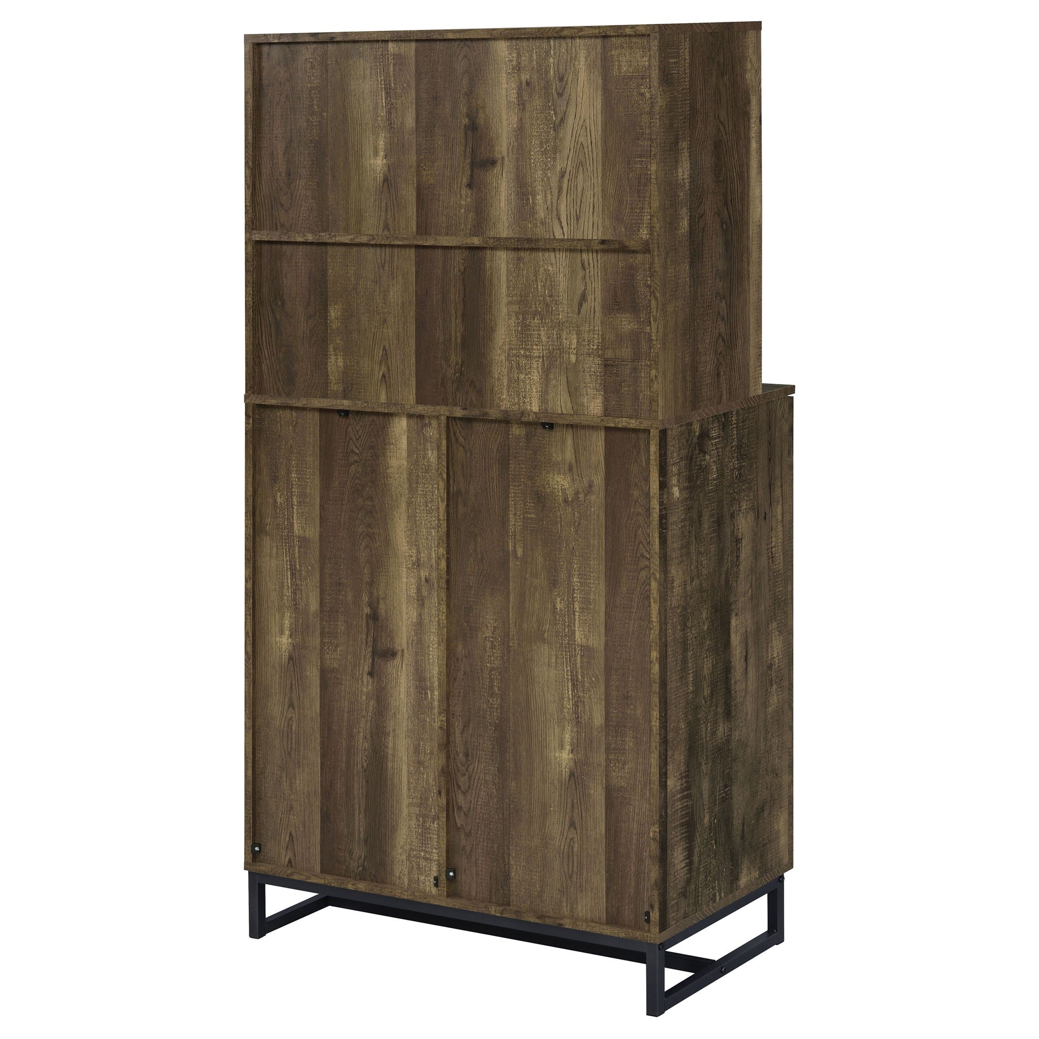 Harlie - 2 Door Wine Cabinet - Oak