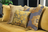 Furniture of America Viscontti - Sofa - Gold / Gray | Meri Furniture
