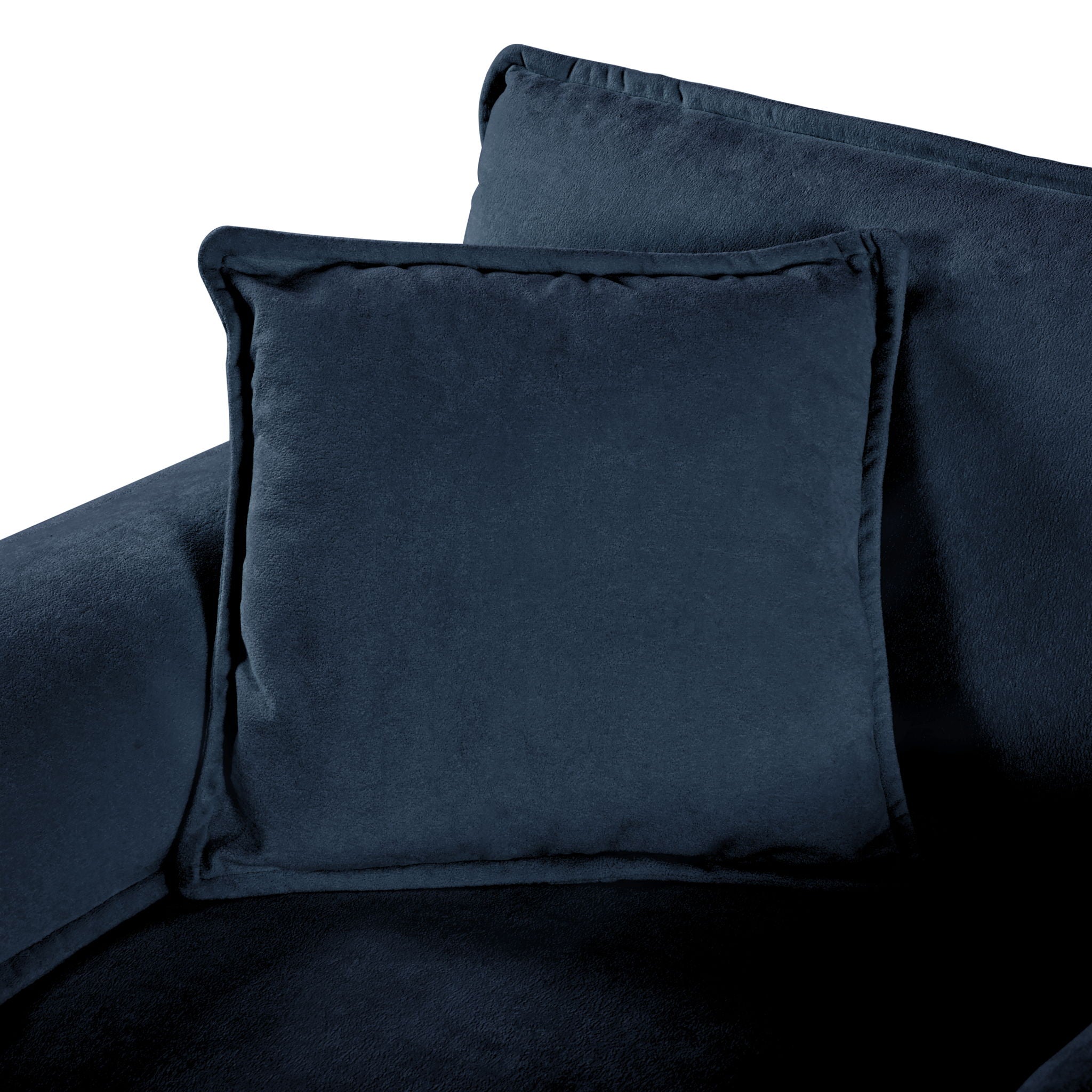 Modern Chenille Oversized Accent Chair, Comfy Single Sofa With Large Seat (Set of 2)