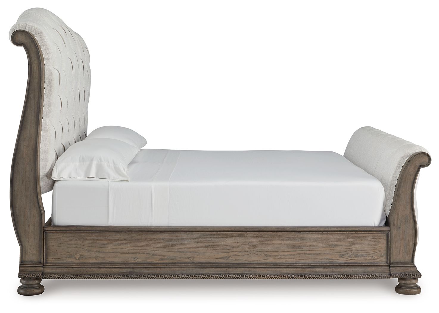 Signature Design by Ashley® Ardenfield - Upholstered Sleigh Bed | Meri Furniture