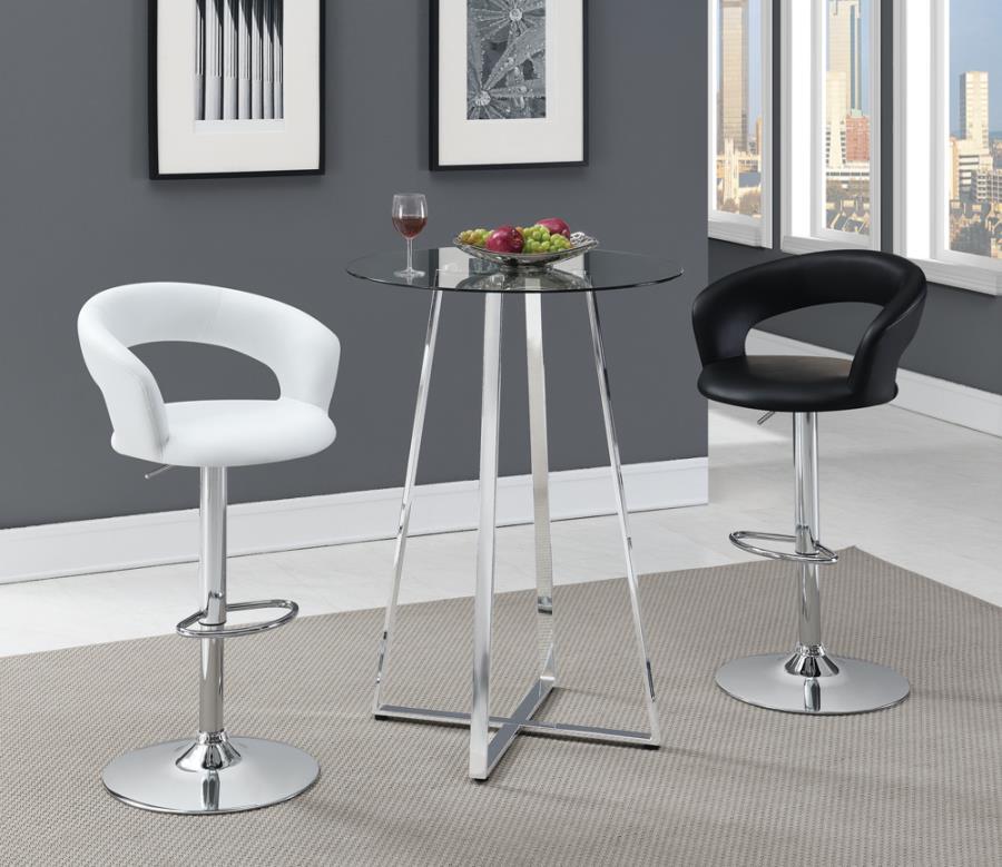 Coaster Fine Furniture Barraza - 29" Adjustable Height Bar Stool | Meri Furniture