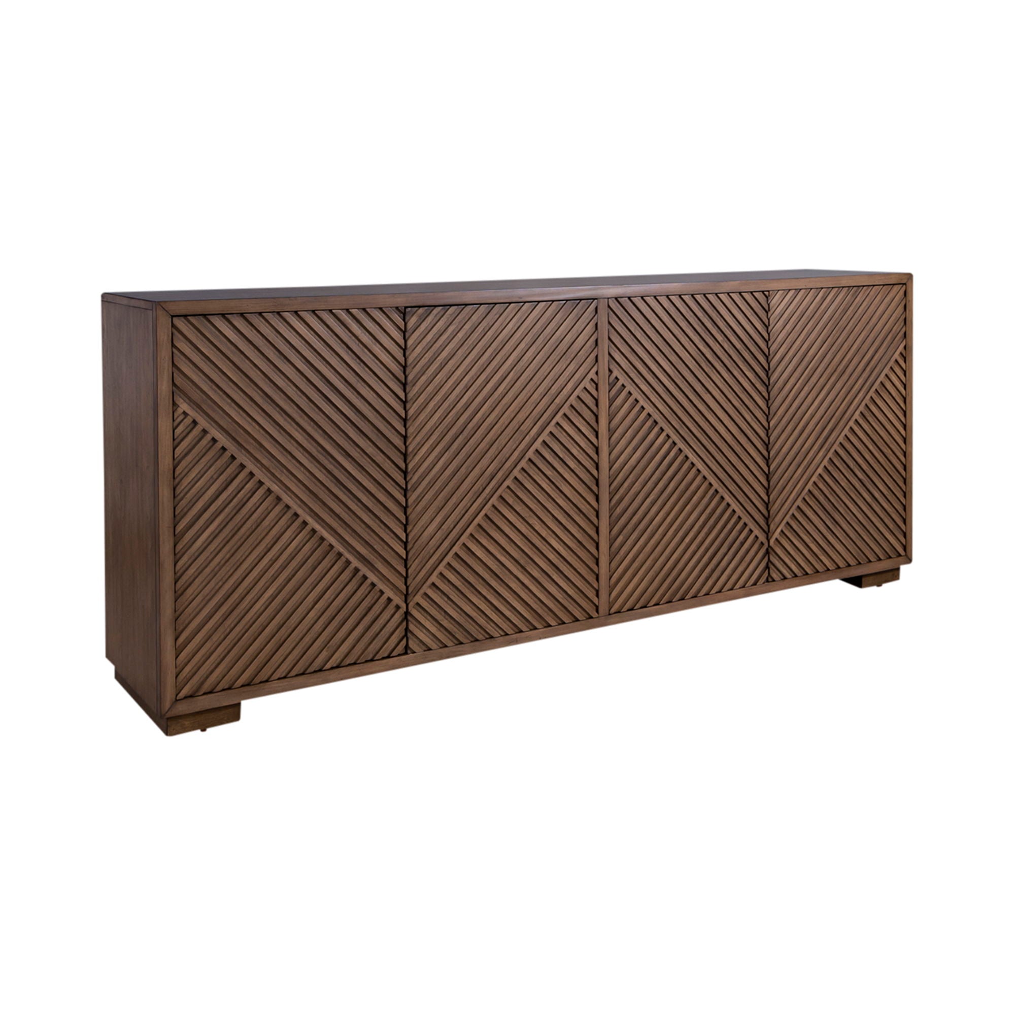 Liberty Furniture Easton - 82" TV Console - Urban Bronze | Meri Furniture