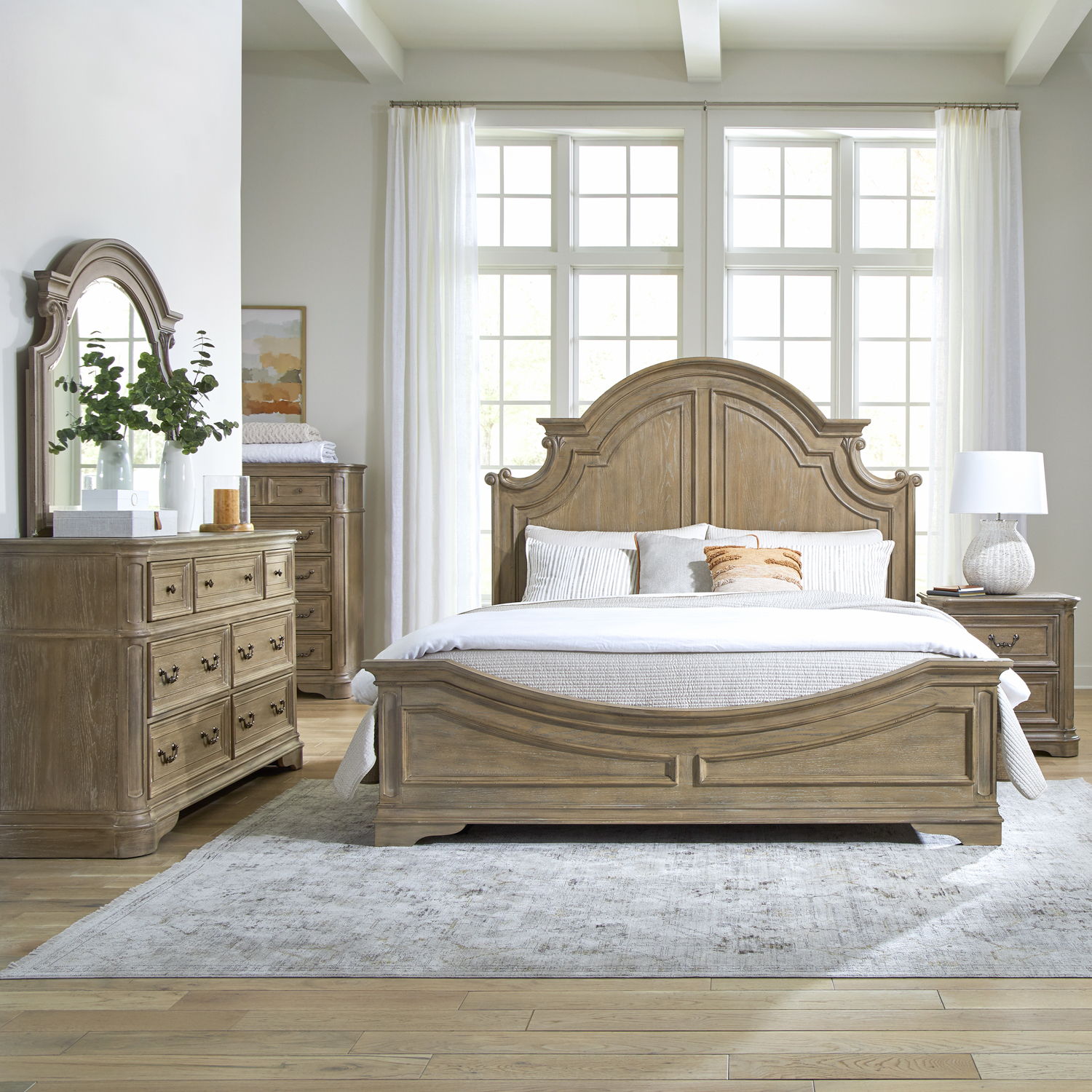 Liberty Furniture Magnolia Manor - Panel Bedroom Set | Meri Furniture