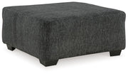 Biddeford - Oversized Accent Ottoman - Shadow